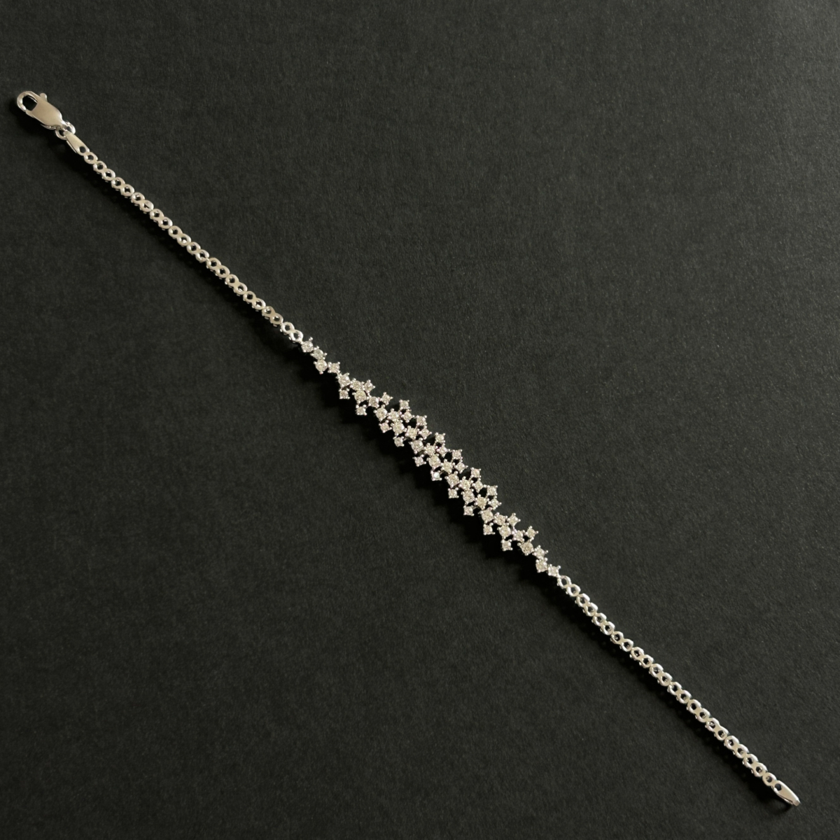 Pırlanta Model Zirkon Taşlı Çiçek Set - Image 5