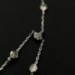 Yuvarlak Zirkon Taşlı Zincir Şahmeran