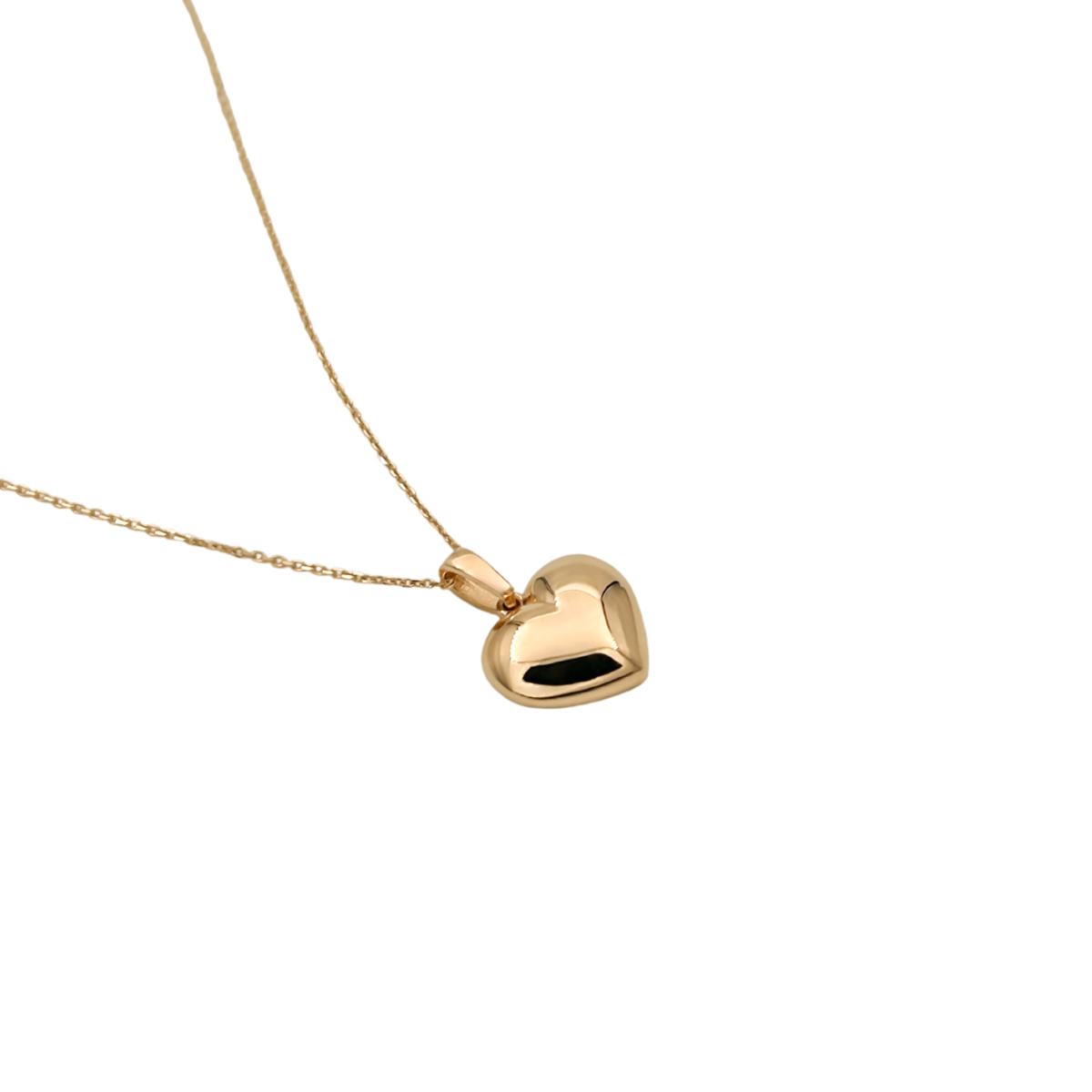 Altın Kalp Kolye - Görsel 2