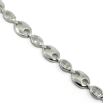 Oval Zirkon Taşlı Disk Bileklik