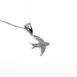 Zirkon Taşlı Kuş Kolye