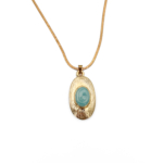 Sedef Mavi Göz Kolye