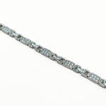 Xuping Silver Renk Baget Taşlı Bileklik