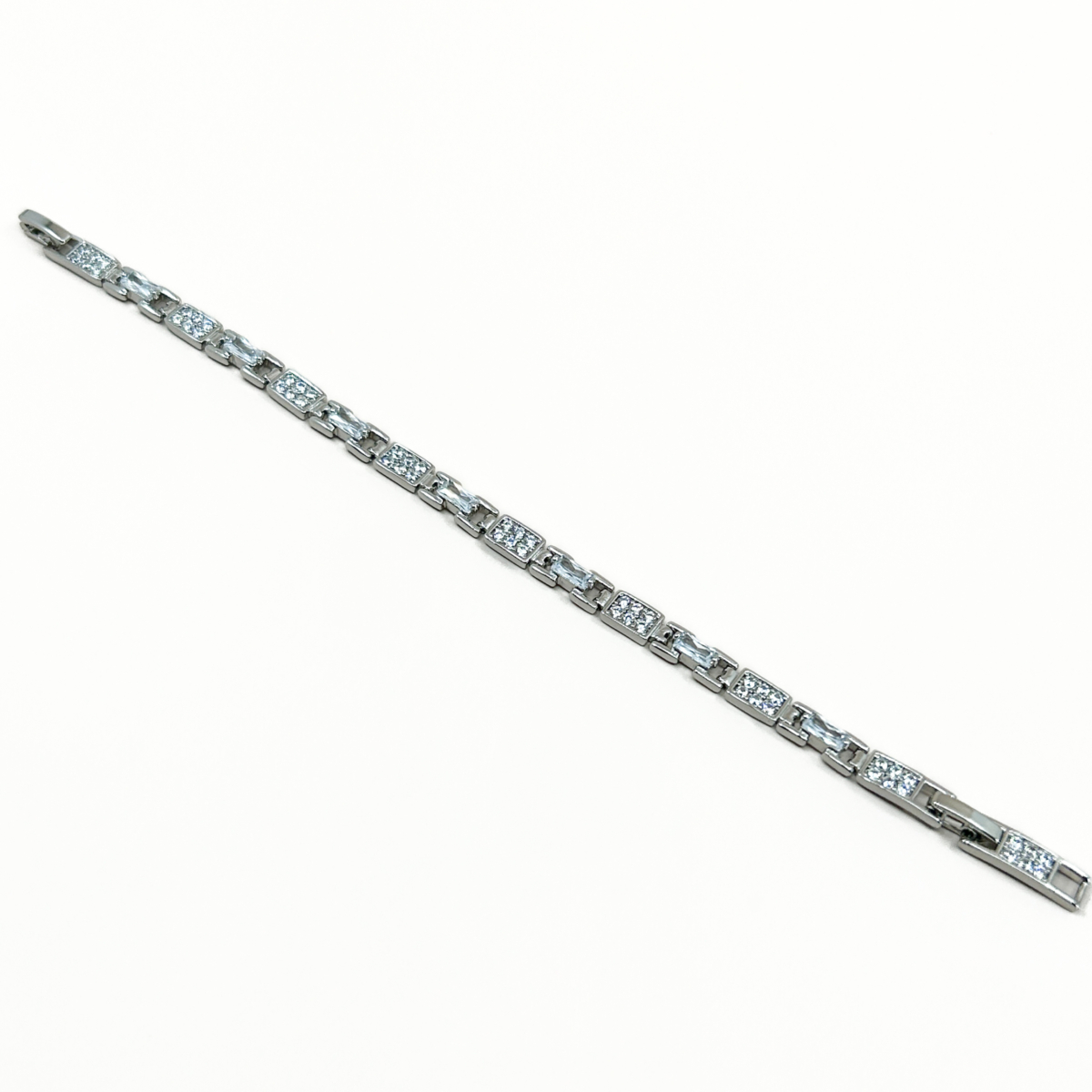 Xuping Silver Renk Baget Taşlı Bileklik - Image 2
