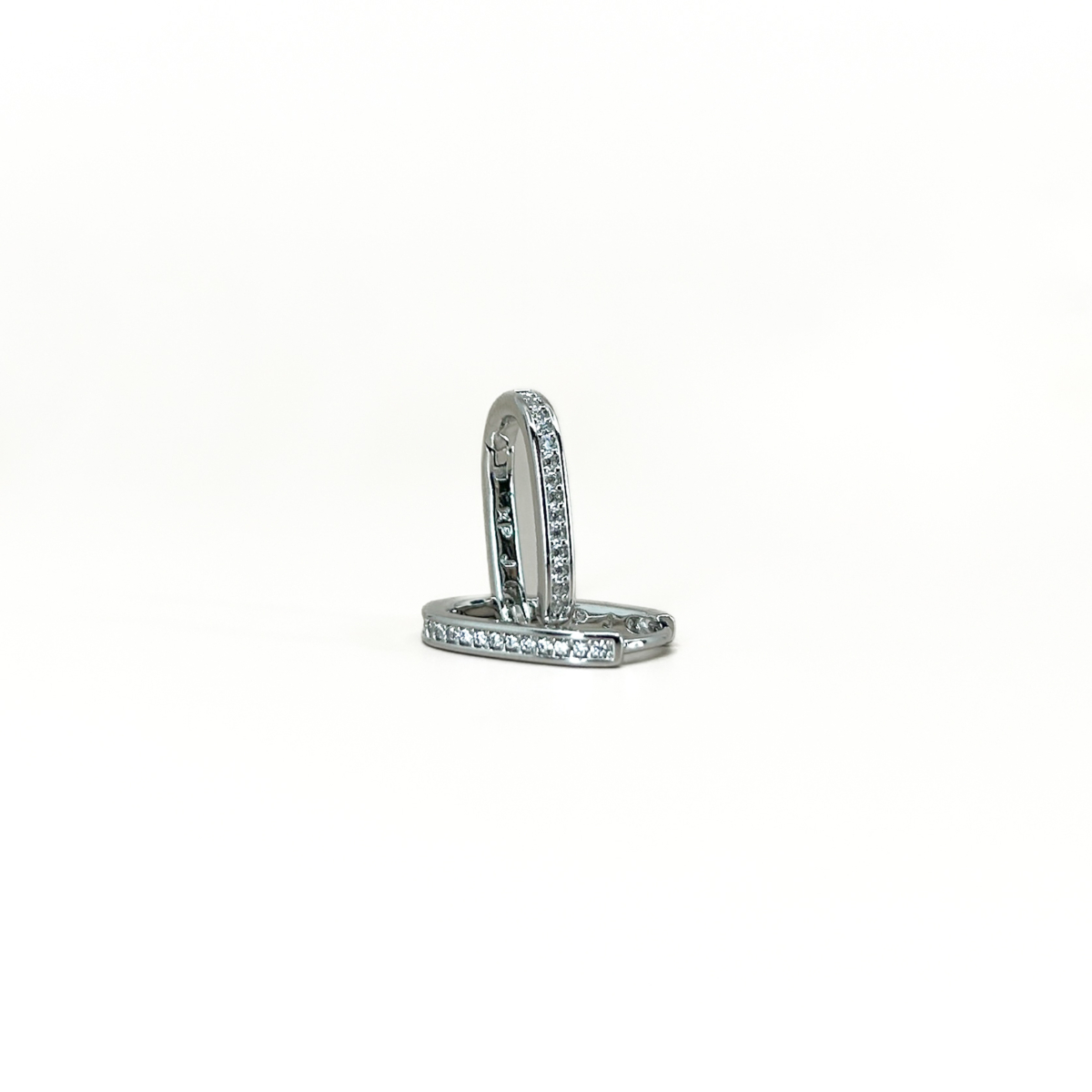 Xuping Silver Renk Taşlı Modern Küpe - Image 3