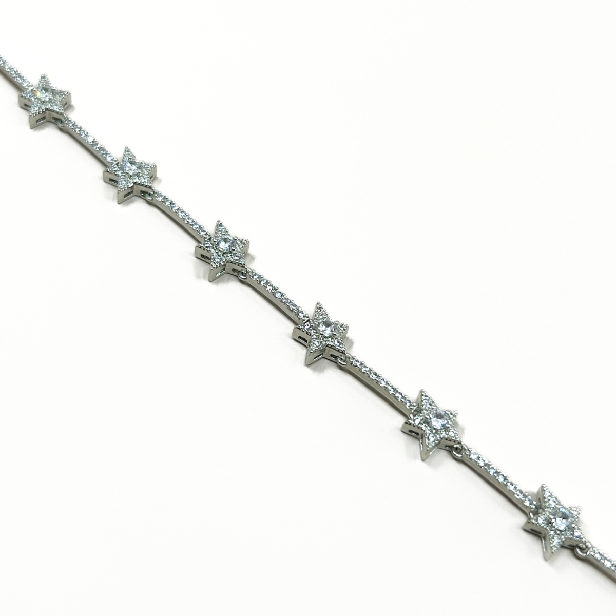 Xuping Silver Renk Taşlı Yıldız Bileklik - Image 1