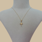 Altın Kuzey Yıldızı Kolye