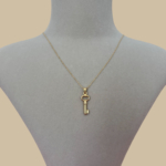 Altın Vintage Anahtar Kolye