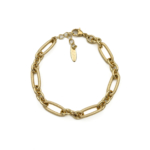 Xuping Gold Renk Ataç Form Modern Zincir Bileklik