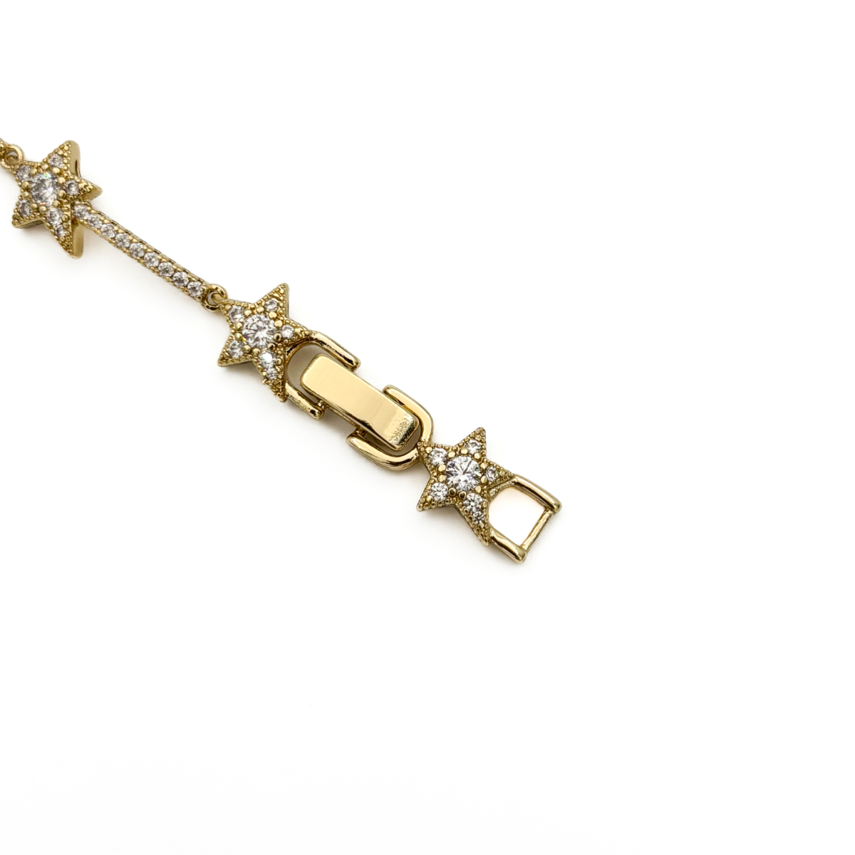 Xuping Gold Renk Taşlı Yıldız Figürlü Bileklik - Görsel 3