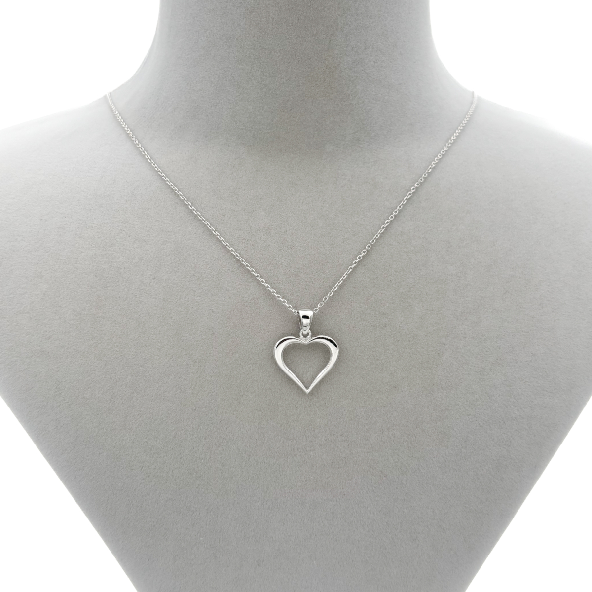 Çerçeve Kalp Kolye - Görsel 2