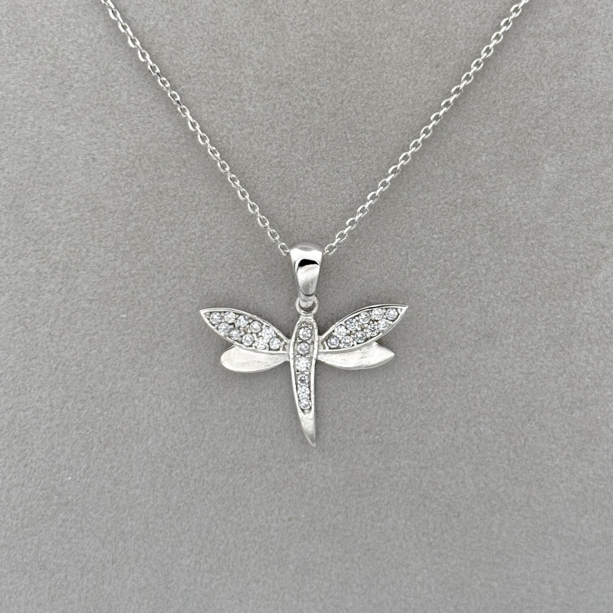 Zirkon Taşlı Yusufçuk Kolye - Görsel 2