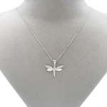 Zirkon Taşlı Yusufçuk Kolye