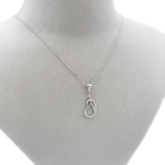 Zirkon Taşlı Zarif Kuğu Kolye